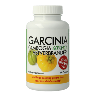 Garcinia cambogia 60% HCA vetverbrander 60 Capsules