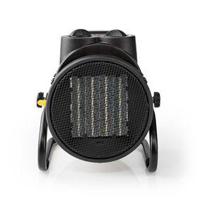 Nedis htif20fyw industriële keramische ventilatorkachel thermostaat 3 standen 2000 w geel - thumbnail
