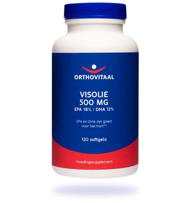 OrthoVitaal Visolie 500mg EPA 18% DHA 12% 120 Softgels