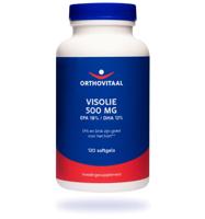 OrthoVitaal Visolie 500mg EPA 18% DHA 12% 120 Softgels - thumbnail