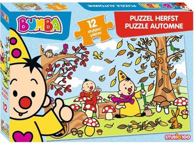 Studio 100 Bumba puzzel - herfst - 12 stukjes