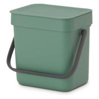 Brabantia Sort & Go afvalbakje 3 liter fir green - thumbnail