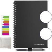 Dreiklang be smart 4270001452108 Opnieuwbeschrijfbaar notitieboek met planner Gelinieerd, Dotted (punten) Zwart Aantal paginas: 50 DIN A5 - thumbnail