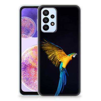 Samsung Galaxy A23 | TPU Hoesje | Papegaai