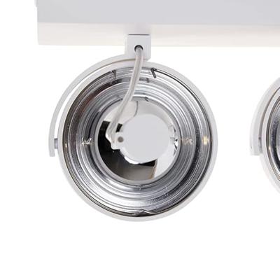 QAZQA Design spot wit verstelbaar 3-lichts - Go