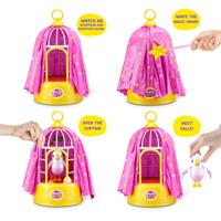 Interactieve vogel - PETS ALIVE - Polly Magic Bird - Reageert op aanraking - Zingt en beweegt - Vanaf 3 jaar - thumbnail