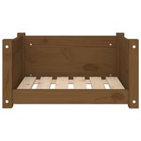 VidaXL Hondenmand 55,5x45,5x28 cm massief grenenhout honingbruin - thumbnail