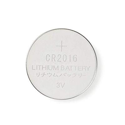 Nedis Lithium-Knoopcelbatterij CR2016 | 3 V DC | 5-Blister | Zilver | 1 stuks - BALCR20165BL BALCR20165BL Nedis Lithium-Knoopcelbatterij CR2016 | 3 V DC | 5-Blister | Zilver | 1 stuks - BALCR20165BL BALCR20165BL