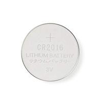 Nedis Lithium-Knoopcelbatterij CR2016 | 3 V DC | 5-Blister | Zilver | 1 stuks - BALCR20165BL BALCR20165BL - thumbnail