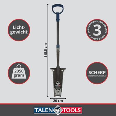 Zakkensjouwer groen TalenTools - Talentools