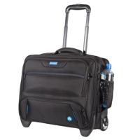 Juscha JU-46215 Laptoptrolley RPET Zwart 38x45x23cm Materiaal: Gerecycled PET - thumbnail