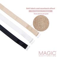 Magic straps - BH Racerback bandjes - 3 stuks - Maakt van jouw bh een racerback bh - thumbnail