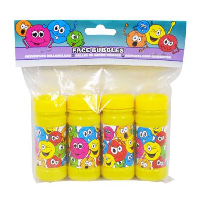 Duckiez Bellenblaas lachgezicht, 4x50ml