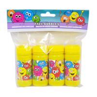 Duckiez Bellenblaas lachgezicht, 4x50ml - thumbnail