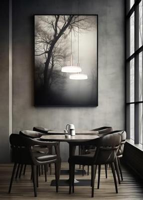 Trio Led hanglampCeleste Ø 22cm - smoke glas - 354910132