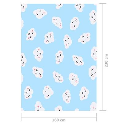 Vloerkleed bedrukt 160x230 cm stof meerkleurig Vloerkleed bedrukt 160x230 cm stof meerkleurig