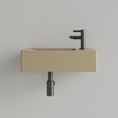 Fontein Gliss Design Freya Solid Marble 40x22x10 cm Met Kraangat Rechts Mat Cappuccino Gliss Design Fontein Gliss Design Freya Solid Marble 40x22x10 cm Met Kraangat Rechts Mat Cappuccino Gliss Design