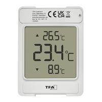TFA Dostmann Digitales Fensterthermometer WINDOO 30.1067.15 Raamthermometer Grijs - thumbnail