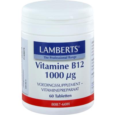 Lamberts Vitamine B12 1000mcg Tabletten Lamberts Vitamine B12 1000mcg Tabletten