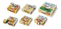Eichhorn houten blokpuzzel boerderij - thumbnail