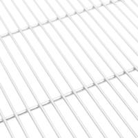 VidaXL Barbecuerooster met handgrepen rond ø44,5 cm 304 roestvrijstaal - thumbnail