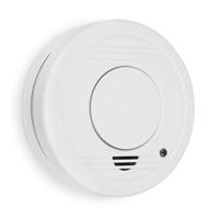 Smartwares Rookmelder Set van 4 stuks werkt op batterijen (Ø x h) 100 mm x 35 mm - thumbnail