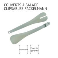 Set van 2 saladekommen en saladebestek - FACKELMANN - 20,5 en 25 cm - thumbnail