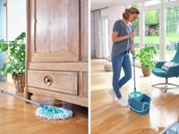 Leifheit 52101 Clean Twist Disc Mop Ergo Set Blauw - thumbnail