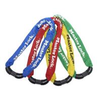 Masterlock Steel chain 90cm x Ø 8mm with resettable combination 4 digitsnylon sl - 8392EURDPROCOL - thumbnail