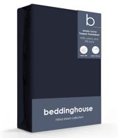Beddinghouse Jersey-Lycra Topper Hoeslaken Indigo-180/200 x 200/220 cm - thumbnail