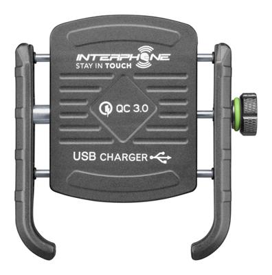 INTERPHONE gsm-houder cell phone holder interph usb bracket sw up to 6.2