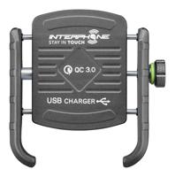 INTERPHONE handyhalter cell phone holder interph usb bracket sw up to 6.2 - thumbnail