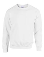 Gildan G18000 Heavy Blend™ Adult Crewneck Sweatshirt - White - 4XL - thumbnail