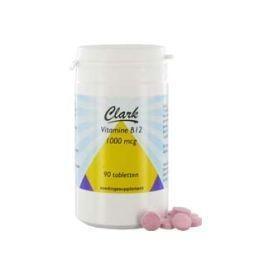 Clark Vitamine B12 1000mg Tabletten Clark Vitamine B12 1000mg Tabletten