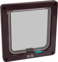 Kattenluik 2-Way Bruin 192 x 200 mm Flamingo Bruin - thumbnail