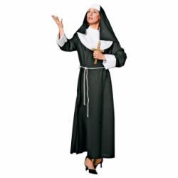 Nonnenkleding dame 3-delig