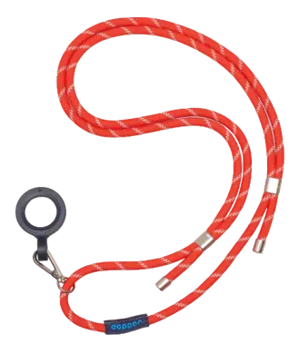 Dopper Cord Onderdeel Silver Red 45-95cm