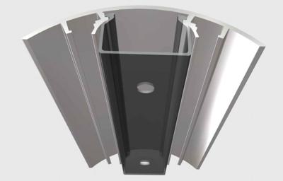 Alunovo HW90-100 Kabelgoot (l x b x h) 1000 x 80 x 20 mm Wit (glanzend) 1 stuk(s)