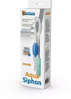 Superfish Aqua Syphon Set - Efficiënte Schoonmaakset voor Alle Aquaria, Vuilverwijdering & Waterverversing