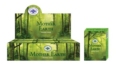 Green Tree Wierook Kegel Mother Earth (12 pakjes)