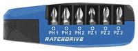 Precisie-schroevendraaier WITTE Ratchdrive Set van tips - thumbnail