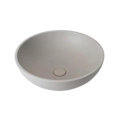 Waskom Ideavit Idea.Rex 44x44x14.5 cm Rond Beton Grijs Ideavit Waskom Ideavit Idea.Rex 44x44x14.5 cm Rond Beton Grijs Ideavit