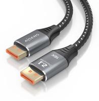 Kabel AISENS DISPLAYPORT V2.1 16K @ 60 Hz 80 GBPS DP/M-DP/M, zwart, 2 m - thumbnail