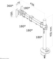 Neomounts FPMA-D960G Monitorarm 10-30" - thumbnail