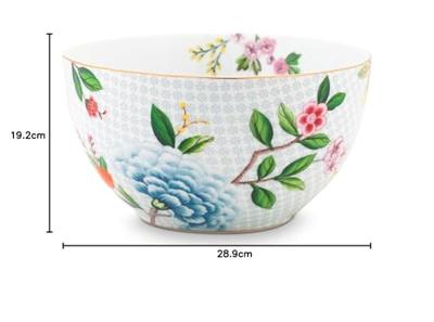 Pip Studio Blushing Birds Kom Wit 15 cm Pip Studio Blushing Birds Kom Wit 15 cm