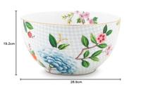 Pip Studio Blushing Birds Kom Wit 15 cm - thumbnail