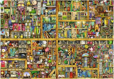 Puzzel Ravensburger Magic Library 18000 Onderdelen
