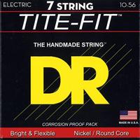 DR Strings MT7-10 Tite-Fit Medium 10-56 7-snarige elektrische gitaarsnaren - thumbnail