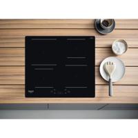 HOTPOINT - HQ5660SNE - Inductiekookplaat - 4 branders - 7200W - L60 cm - Zwarte glascoating - thumbnail
