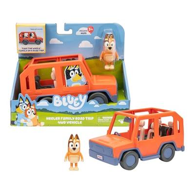 Bluey's Car - BLUEY - Familievoertuig met Chilli-beeldje en accessoires